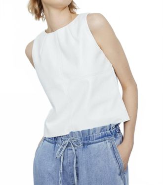 M&eacute;lissa Nepton Mirena Top In White