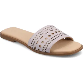 Journee Collection Brodie Slide Sandal in Lilac at Nordstrom Rack, Size 9.5