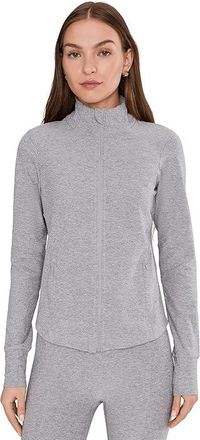Beyond Yoga Spacedye Trails Active Jacket Womens Jacket Silver Mist : SM, Elastane/Polyester