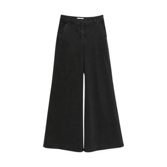 Via Masini 80 Pantalones Anchos - Trousers - Mujer - Negro - 2XS