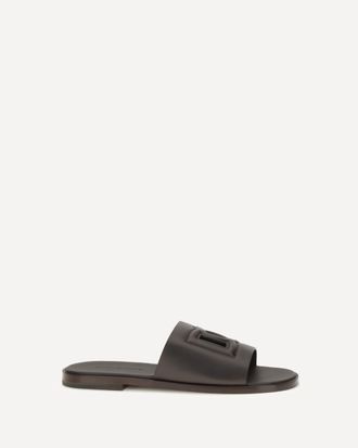 Dolce & Gabbana Sandali con logo in rilievo Man 41.5