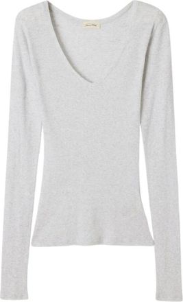 American Vintage Mujer, Jerseys, Gris, Talla: M