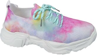 Generic Ladies Slip on Trainers Arch Support Sport Shoes Womens Sneakers Striped Mesh Comfortable Casual Shoes Womens Sneakers Walking Womens White (Hot Pink,