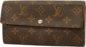 Louis Vuitton Brown Long Wallet (Bi-Fold) (Pre-Owned)