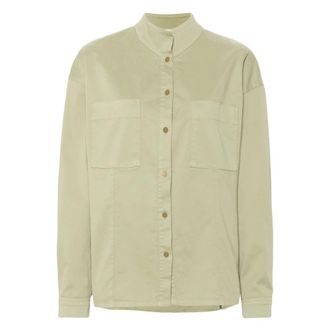Forte_Forte Dames, Blouses & Shirts, Groen, Maat: M Katoen