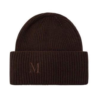 Max Mara Beanies - Dames - Hoeden - Bruin - ONE Size - Accessoires