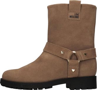 Love Moschino Dames, Schoenen, Bruin, Maat: 37 EU Su&egrave;de