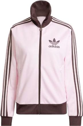 adidas (WMNS) adidas Originals Beckenbauer Track Top Asia Sizing Pink Brown IR6088