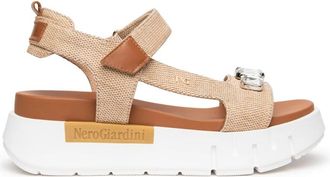 Nero Giardini Nero Giardini Sandalen Brandy - Dames - Sandalen - Bruin - 40 EU - Schoenen