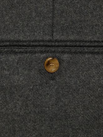 Gucci Mens Dark Grey Wool Blend Pant - Size EU 50 (Mens)