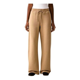 Max Mara Dames, Broeken, Beige, Maat: S