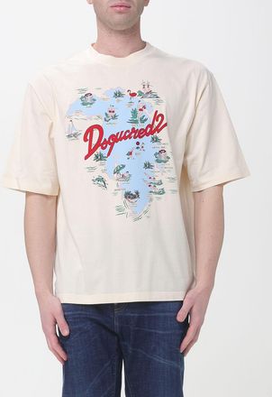 Dsquared2 T-shirt in cotone stampata Dsquared2
