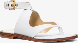 Michael Kors Irene Leather Wrap Sandal