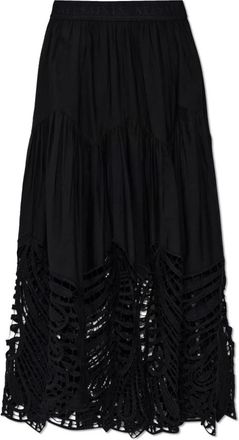 AllSaints Rokken, Dames, Zwart, S, Katoen, Femi Maxi Rok van Katoen