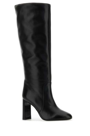 Stuart Weitzman Womens Black Nappa Leather Babette Boots Stivali