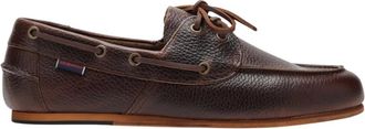 Sebago Owen Tumbled - Heren - Bootschoenen - Bruin - 41 1/2 EU - Leer - Schoenen