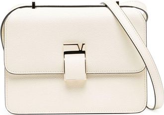 Valextra Nolo small crossbody bag - women - Calf Leather - One Size - White