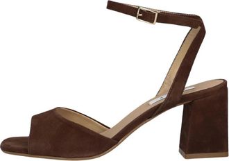 Notre-V Schoenen, Dames, Bruin, 40 EU, Leer, 22304 High Heel Sandalen