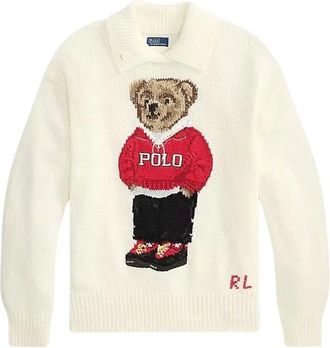 Polo Ralph Lauren Donna, Maglie, Bianco, L, new