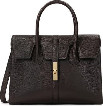 Kazar Felicite M Handtas - Dames - Handtassen - Bruin - ONE Size - Leer - Tassen