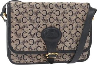 Celine Pre-owned Vintage Canvas Cross Body Bag - Dames - Vintage Schoudertas - Veelkleurig - ONE Size - Vintage