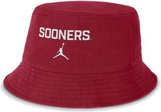 Jordan Brand Mens Jordan Brand Crimson Oklahoma Sooners Apex Primetime Bucket Hat at Nordstrom, Size X-Large