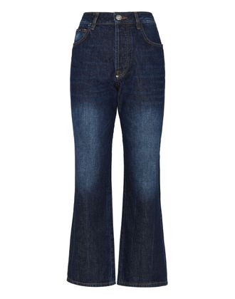 Philipp Plein Denim Broek Losjes Iconic Plein