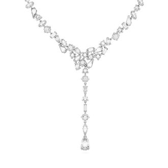 Swarovski Mesmera Y Mixed Crystal Cut Necklace