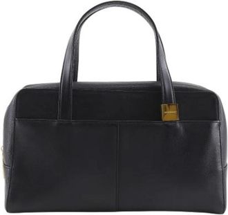 Burberry Tweedehands leren handtassen - Dames - Vintage Handtas - Zwart - ONE Size - Vintage