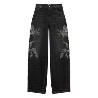 Blumarine Jeans Nero-Donna