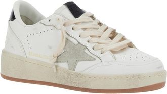 Golden Goose Womens Sneakers Ballstar 2 White Leather Cow Trainers