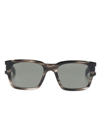 Saint Laurent Eyewear Occhiali da sole SL 617 squadrati - Marrone