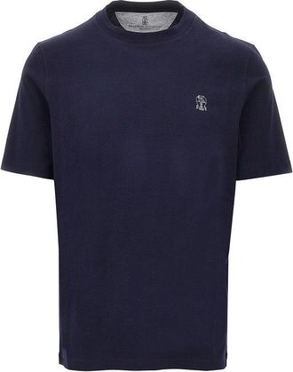 Brunello Cucinelli Jersey T-shirt with logo Man XL