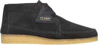 Clarks Weaver Boot - Heren - Veterschoenen - Zwart - 42 EU - Su&egrave;de - Schoenen