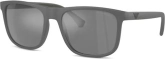 Emporio Armani Occhiali da sole squadrati - Grigio