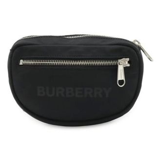 Burberry Pre-owned Belt Bags, female, Black, Size: ONE SIZE Pre-owned ML Cannon Nylon Leather Waist Bag