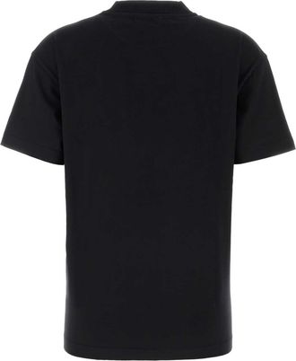 Off-white Logo-Printed Cotton T-Shirt - Black