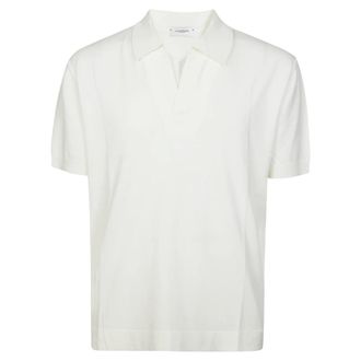 Paolo Pecora Polo Shirts, male, White, Size: XL Maglia a Polo Skypper