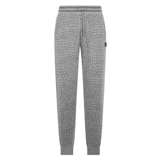 Philipp Plein Heren, Broeken, Grijs, Maat: M Wol