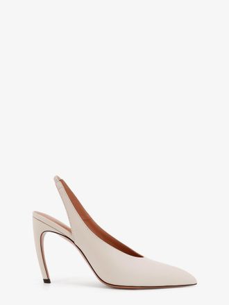 The Attico Slingback decolleté Viper in pelle - THE ATTICO - gender_Woman