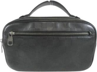 Louis Vuitton Pre-owned Vintage Schoudertas - Heren - Vintage Schoudertas - Zwart - ONE Size - Leer - Vintage