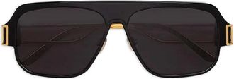 Marni Eyewear geometric-frame sunglasses - Gold