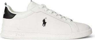 Polo Ralph Lauren Heritage Court II - Heren - Sneakers - Wit - 45 EU - Leer - Schoenen