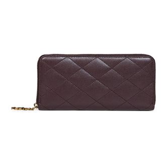 Saint Laurent Wallets & Cardholders, female, Brown, Size: ONE SIZE Cassandre Bijou Zip Wallet