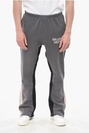 Gallery Dept. Cotton-Fleece Joggers with Contrast Details size L
