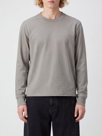 Rick Owens Rick Owens DRKSHDW Long-Sleeved Cotton T-shirt with Webbing