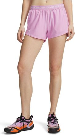 Under Armour Play Up 2-in-1-short voor dames (Dageraad Roze)