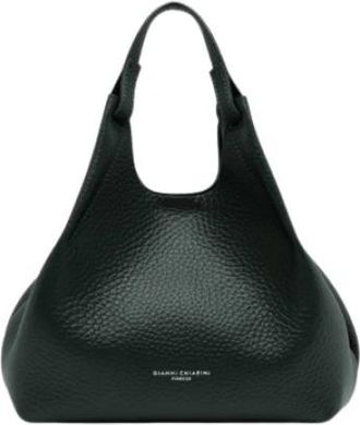 Gianni Chiarini Dua Tote Bag - Dames - Shoppers - Groen - ONE Size - Leer - Tassen