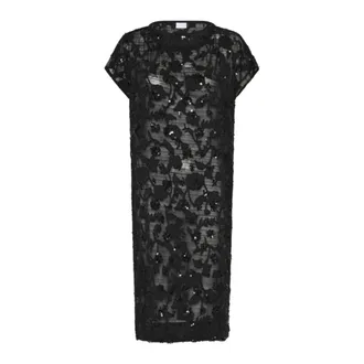 In Front Mujer, Vestidos, Negro, Talla: 2XL