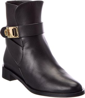 Ferragamo Zanira Leather Bootie